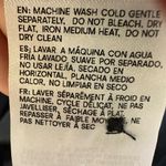 Reformation x Camille Rowe Jodie Fitted Organic Cotton black shirt size 0 Photo 6