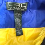 Lauren Ralph Lauren Puffer Vest Womens 2X Royal Blue Yellow Full Zip Pockets LRL Photo 5