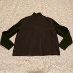 Norton Studio Zip Up Business Suit Jacket Green Size 12P Photo 7