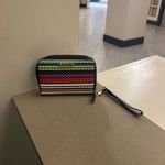 Stella & Dot Wallet Colorful Striped Polka Dot Wallet by -Like NEW!! Photo 1