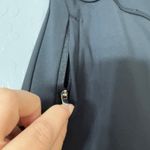 Halara  Wide Leg Zipper Pockets Mid Rise Flare Work Pants, Black, M Petite Photo 2