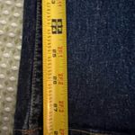 DKNY Women's Soho Vintage Y2K Dark Blue Flare Jeans Size 12S Photo 7