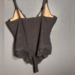 Popilush Womens Deep V Neck Sculpting Shapewear Lace Thong Bodysuit Size XXL Black Photo 2