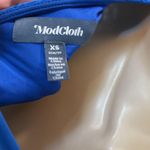 Mod Cloth Light Shining Through Babydoll Dress in Blue Womens Size XS NWT Photo 3