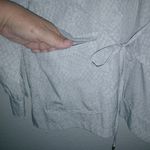 Calvin Klein XL Shacket Cargo Drawstring Belt Jacket in Light Gray Snakeskin Photo 2