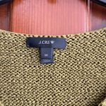 J.Crew flare sleeve swing sweater in Olive Green size M Photo 3