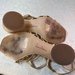 Sam Edelman  Daffodil Sandal Heels  Gold Strappy Metallic Size 7 Photo 4