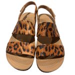 REEF  Water Vista Slingback Sandal Leopard Print Women's Sandals NEW Size 8 Photo 1