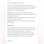 Free People Movement  Pippa Printed Packable Puffer Jacket L NWT Photo 10