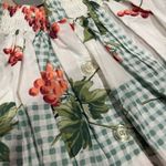 Esprit  Sport Floral Checkered Women's Skirt Size Small Photo 2