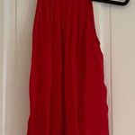 Joie NWOT Gorgeous Red  Silk Tank Top Shirt M Photo 6