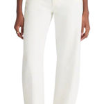 Madewell NWT  The Ballon Jeans Size 26 Tile White Wide Leg Denim Photo 0