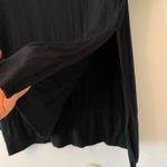 ADAY  Black Essentialist Short Sleeve T-Shirt Stretchy Oversized Women size Small Photo 5