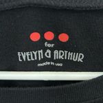 Three Dots EVELYN & ARTHUR collab 3 dots basic black 
Classic Black Women's Top XL Photo 1