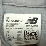 New Balance Shoes 574 Gray Rose Gold Sneakers Size Women's 9 Photo 5
