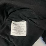 Nike Black Contrast Sheer Back Long Sleeve Athletic Tee Photo 11