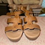 Dr. Scholls Dr. Scholl’s Women’s Barton Wedge Tan Sandals - Size 8 Photo 0