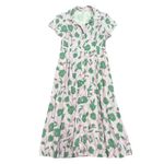 Favorite Daughter Sunday Best Dress in Purple Floral, Size L Size L Photo 3