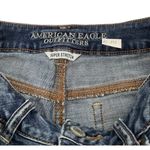American Eagle  Outfitters Size 6 Super Stretch Denim Shortie Shorts | H1-493 Photo 1