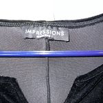 Black Velvet Midi Dress Size L V Photo 3