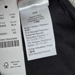 J.Crew  Ribbed high-rise‎ cheeky bikini bottom Black XS NWT Photo 4