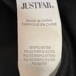 Just Fab Black Sequin Fringe 1920's Flapper Party Mini Cocktail Bodycon Dress M Photo 4