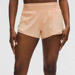 Lululemon  Hotty Hot High-Rise Lined Short 2.5" Rock Melon Size 12 Photo 0