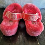 UGG  Oh Yeah Slide Sheepskin Slipper Sandal Shoes Women Size 10 Photo 2