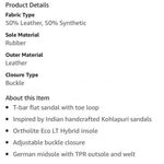 Toms  Bree Sandal Warm‎ Beige Leather Chevron Embroidered Toe Loop Casual NWT Photo 2