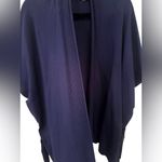 Karen Millen  oversized Deep Blue Poncho Photo 1