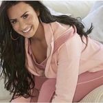 FABLETICS x DEMI LOVATO Valeria Crop Hoodie Zip Up Pink Size M Photo 2