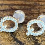 Initial Letter Stud Earrings Photo 2
