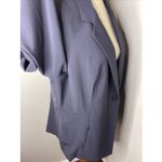 MM Lafleur Moreland Travel Blazer Jacket OrigamiTech Blue Sz 16 Photo 4