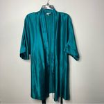 Vintage hidden fantasies silky robe size‎ medium Blue Photo 2
