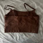 Aerie  Brown Bra Tank Top Photo 1