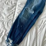 Harper  Classic Blue Distressed Skinny Jeans Photo 3