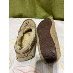 UGG  Australia Womens Sheepskin Moccasin Slippers Size 8‎ Beige Photo 6