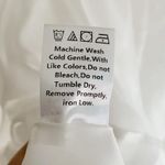 Princess Polly Alaya Shimmery White Mini Dress Sz 6 NWT Photo 6