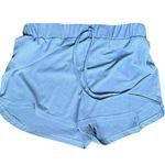 SheIn Womens extra small baby blue stretchy gym shorts elastic waist band, draw string Photo 0