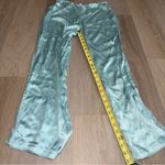 Victoria's Secret  Light Blue 100% Silk Pajamas with Lace Side Slits - Size Medium Photo 11