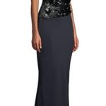 Chiara Boni La Petite Robe Hilaria Sequin Maxi Gown In Black Photo 2