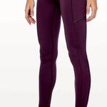 Lululemon  Speed Up Tights 28" Leggings Plum Shadow Photo 0