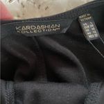Kardashian Kollection NWT Black Tank BodyCon Dress Mesh Sides L Photo 7