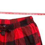 Old Navy  Large plaid pajama pants jogger red black Photo 6