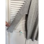 Carly Jeans Gray Oversized Long Sleeve Sweater Size Small V Neck Gray Photo 2