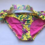 Jessica Simpson NWT  Floral Ruffle Waistband Bikini Photo 4