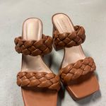 Sincerely Jules Sincerly Jules Aurora Brown Braided Women's Heels Photo 0