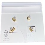 Madewell New-  Zigzag Earring Set‎ Photo 2