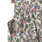 Madewell  Garden Vine Sleeveless Cotton Dress Sz 0 Floral Fairy Cottage Preppy Photo 7