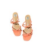 New DV Dolce Vita Knotted Slip On Sandal In Color Tangerine Pink Size 10 Photo 8